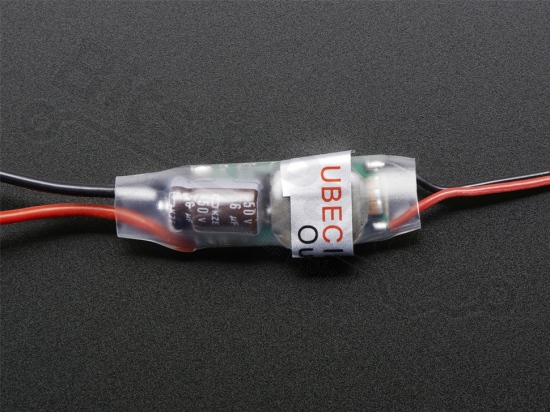 Spanningsconverter DC-DC UBEC - Uin:6-23V Uout:5V/3A